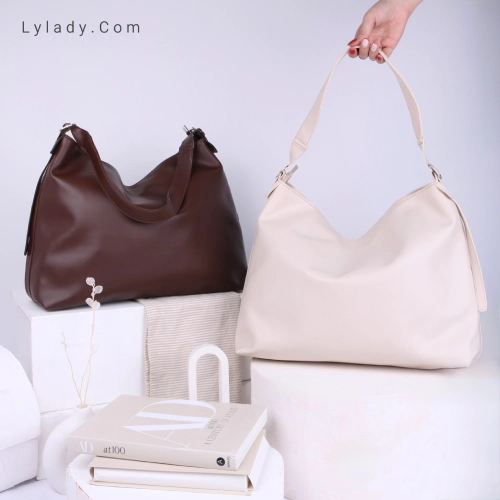 عسلین قهوه ای و کرم